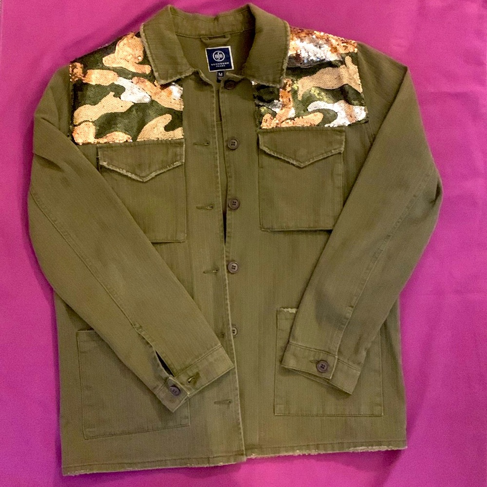 Boom Boom jeans jacket size medium